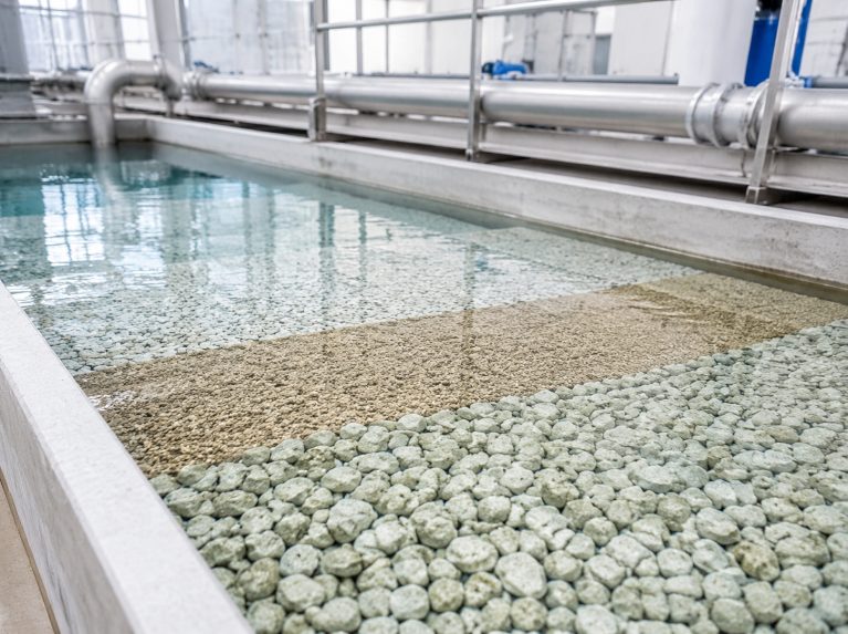 永州市回龙圩管理区水处理除氨氮沸石滤料
